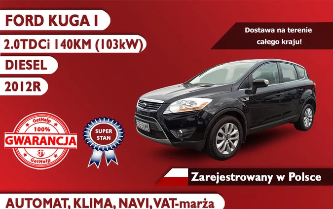ford kuga kujawsko-pomorskie Ford Kuga cena 46900 przebieg: 152708, rok produkcji 2012 z Ożarów